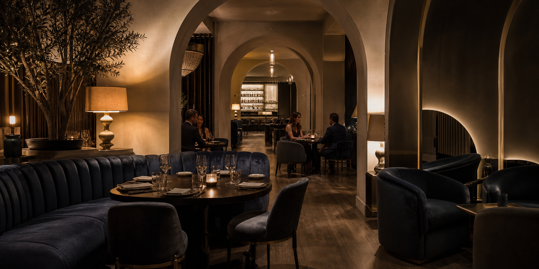 The Bell Table dining room